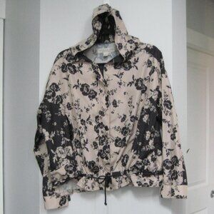 Lightweight full zipup hooded coat